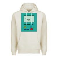 Oatmeal Heather adventure time game bmo cover funny Premium Hoodie - baoMotion