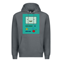 Rock adventure time game bmo cover funny Premium Hoodie - baoMotion