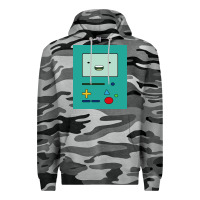Slate Camo adventure time game bmo cover funny Premium Hoodie - baoMotion