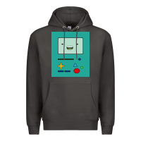 Smoke adventure time game bmo cover funny Premium Hoodie - baoMotion