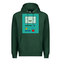 Sports Green adventure time game bmo cover funny Premium Hoodie - baoMotion