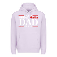 Lilac great maga dad Premium Hoodie - baoMotion