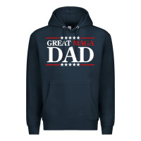 Navy great maga dad Premium Hoodie - baoMotion
