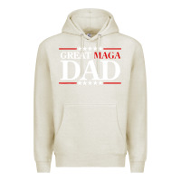 Oatmeal Heather great maga dad Premium Hoodie - baoMotion
