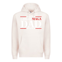 Pale Pink great maga dad Premium Hoodie - baoMotion