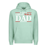 Seafoam great maga dad Premium Hoodie - baoMotion