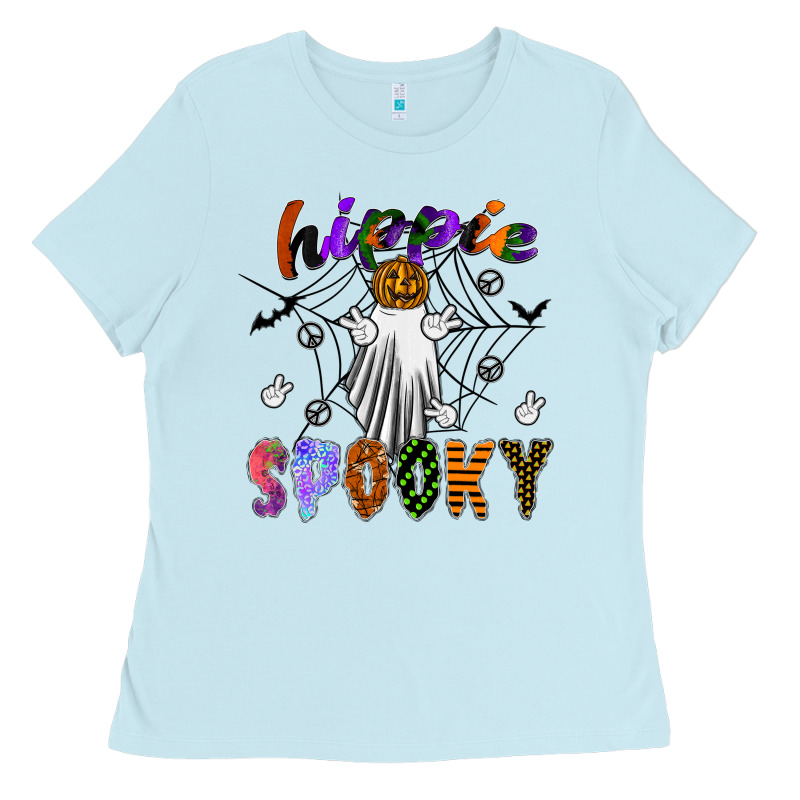 Hippie Spooky Ladies Tee by SublimationCraftShop | Teevron