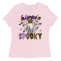Bubblegum Pink hippie spooky Ladies Tee - SublimationCraftShop