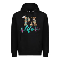 Black western nurse pa  life Premium Hoodie - BarkalooDesign