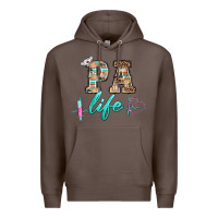 Coffee western nurse pa  life Premium Hoodie - BarkalooDesign