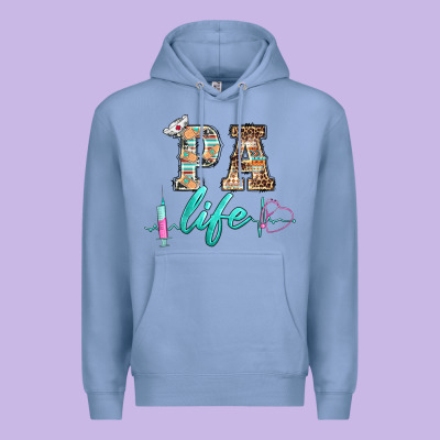 Western Nurse Pa  Life Premium Hoodie Designed By Barkaloodesign