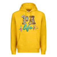 Lemon western nurse pa  life Premium Hoodie - BarkalooDesign