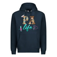 Navy western nurse pa  life Premium Hoodie - BarkalooDesign