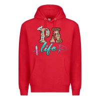 Red western nurse pa  life Premium Hoodie - BarkalooDesign
