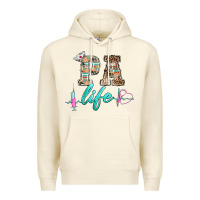 Sandshell western nurse pa  life Premium Hoodie - BarkalooDesign