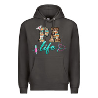 Smoke western nurse pa  life Premium Hoodie - BarkalooDesign