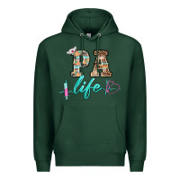 Sports Green western nurse pa  life Premium Hoodie - BarkalooDesign