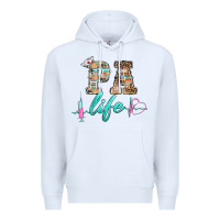 White western nurse pa  life Premium Hoodie - BarkalooDesign