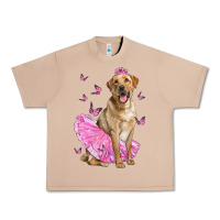 Burro Labrador Retriever Dog With Tutu Urban Heavy Tee - LillyAllenDesigns