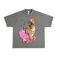Tornado Labrador Retriever Dog With Tutu Urban Heavy Tee - LillyAllenDesigns