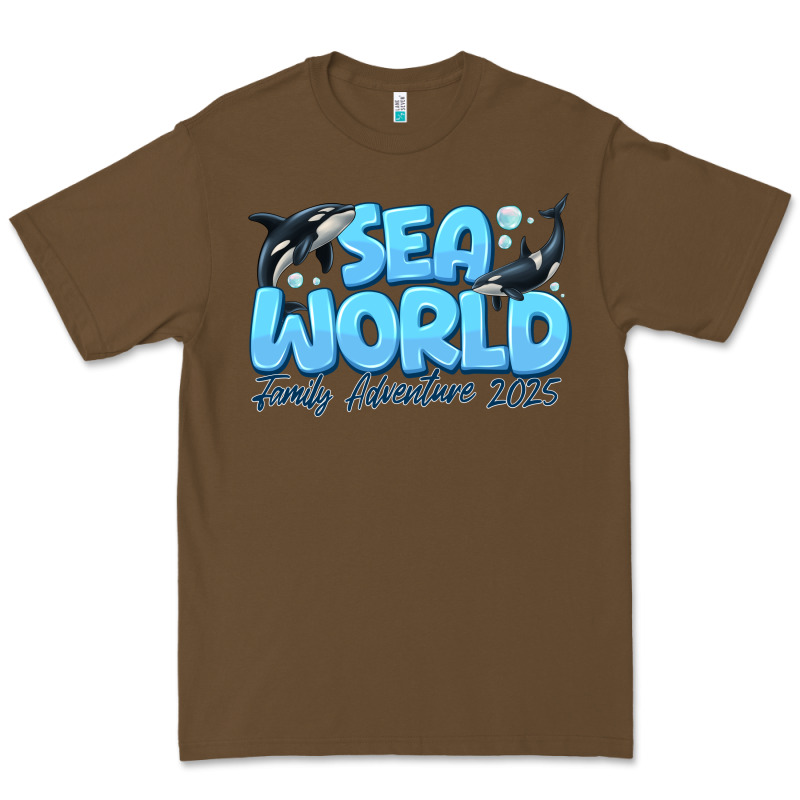 Sea World Family Adventure 2025 Premium Tee by CowhideDigitalArt | Teevron