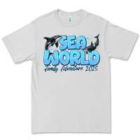 Dove Grey Sea World Family Adventure 2025 Premium Tee - CowhideDigitalArt