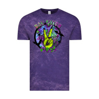 Cloud Purple bad witch vibes Vintage Tee - SublimationCraftShop
