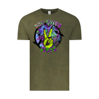 Vintage Olive bad witch vibes Vintage Tee - SublimationCraftShop
