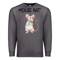 Charcoal Heather Mouse Rat Premium Sweatshirt - Bettercallsaul