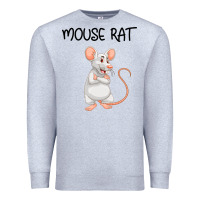 Heather Grey Mouse Rat Premium Sweatshirt - Bettercallsaul