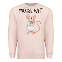 Pale Pink Mouse Rat Premium Sweatshirt - Bettercallsaul