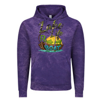 Cloud Purple lake life floats my boat Vintage Hoodie - BarkalooDesign
