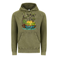 Vintage Olive lake life floats my boat Vintage Hoodie - BarkalooDesign