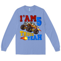 Colony Blue i'am five truck yeah Long Sleeve Tee - Artiststas