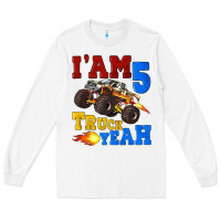 White i'am five truck yeah Long Sleeve Tee - Artiststas