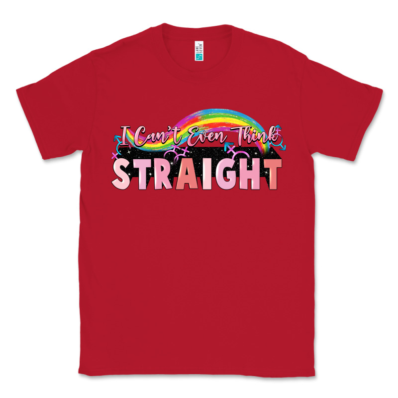 I Cant Ever Think Straight Classic Tee by FaDigitalArtStudio | Teevron
