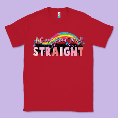 I Cant Ever Think Straight Classic Tee Designed By Fadigitalartstudio