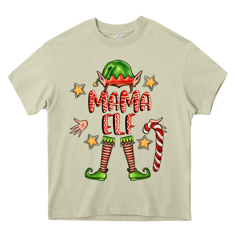 Mama Elf Heavy Core Tee by FaDigitalArtStudio | Teevron