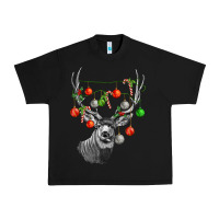 Black Mule deer with Urban Heavy Tee - LillyAllenDesigns