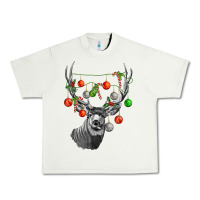Pistachio Mule deer with Urban Heavy Tee - LillyAllenDesigns