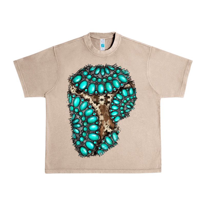 Gemstone Cowhide Patches Urban Heavy Tee by RanaPortraitStore | Teevron