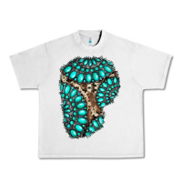 Lunar Rock gemstone cowhide patches Urban Heavy Tee - RanaPortraitStore