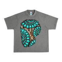 Tornado gemstone cowhide patches Urban Heavy Tee - RanaPortraitStore