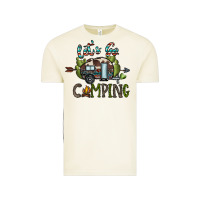 Vintage Arctic let's go camping Vintage Tee - CowhideDigitalArt