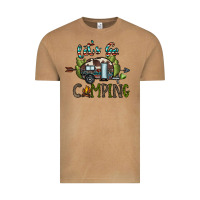 Vintage Camel let's go camping Vintage Tee - CowhideDigitalArt
