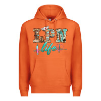 Carrot western nurse lpn  life Premium Hoodie - BarkalooDesign