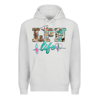 Dove Grey western nurse lpn  life Premium Hoodie - BarkalooDesign