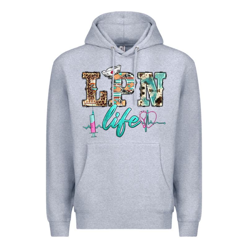 Western Nurse Lpn  Life Premium Hoodie by BarkalooDesign | Teevron