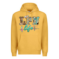 Mustard western nurse lpn  life Premium Hoodie - BarkalooDesign