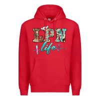 Red western nurse lpn  life Premium Hoodie - BarkalooDesign